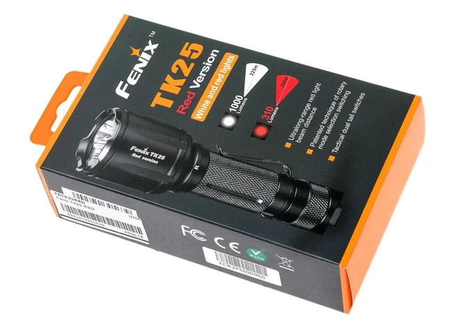 Ліхтар Fenix TK25 Red Фото 2